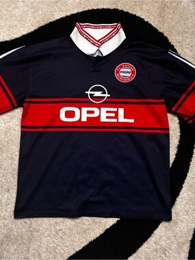 FC Bayern Opel Soccer Jersey